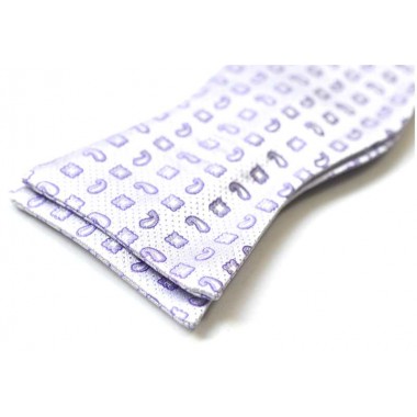 Papion self-tie lila MARCO